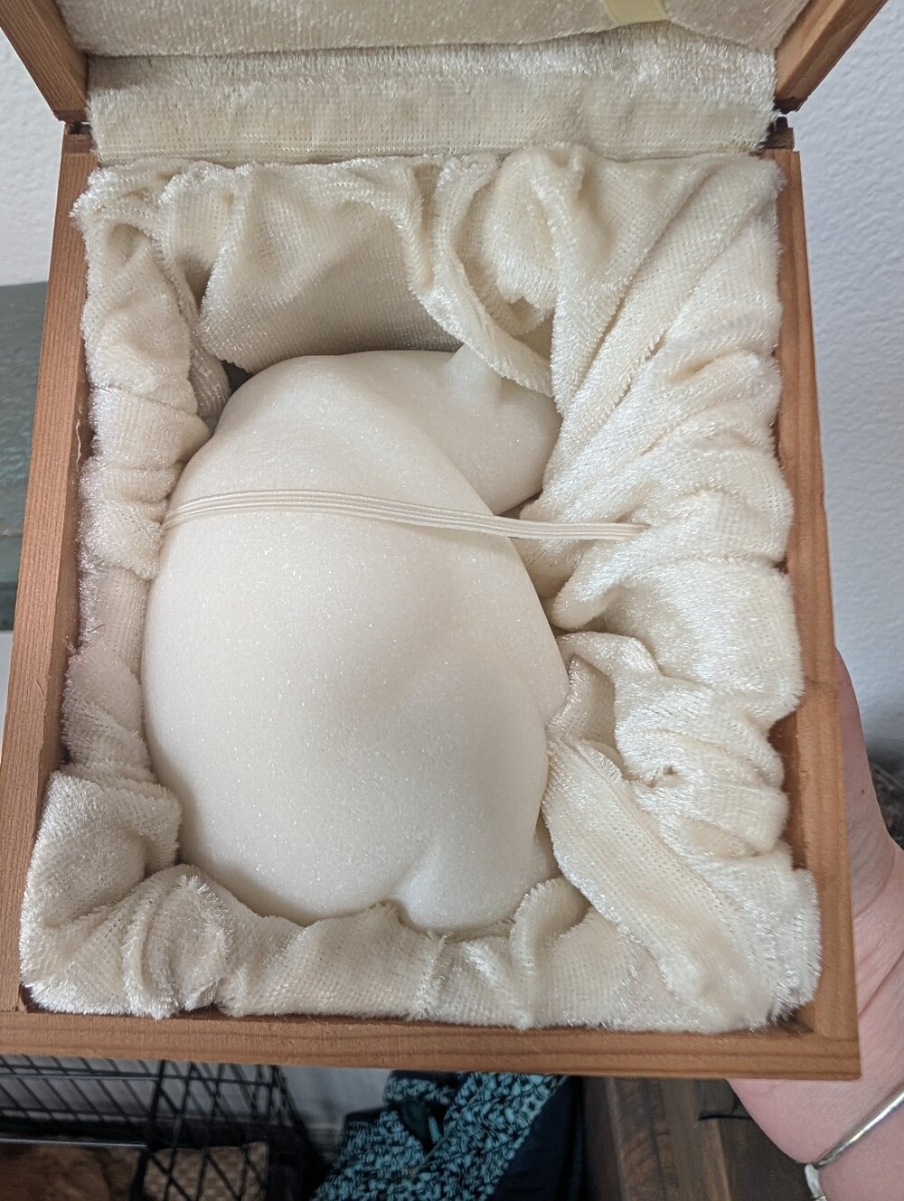 Cassiar Jade Heavy White Marble Polar Bear & Cub 4" Figurine with Box - Picture 13 of 13